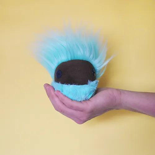 Mini Theo 3.5" Coolest Friend Mimbleball: plush, washable therapy tool for immediate laughter, connection, calm, comfort, & emotional regulation