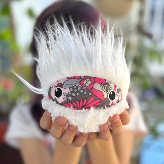 Mini Ivie 3.5" Loveliest Friend Mimbleball: plush, washable therapy tool for immediate laughter, connection, calm, comfort, & emotional regulation