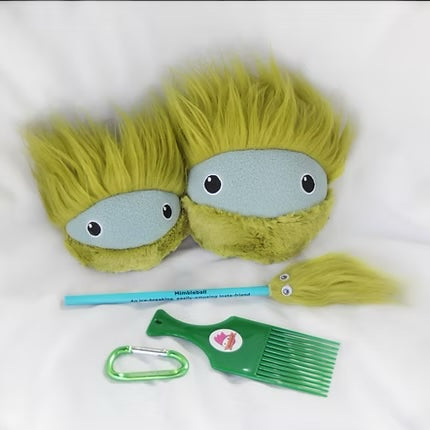 Gabe Pencil: the silliest pencils that have ever made you laugh, with the same Mimbleball softness, curious eyes, zany hair... and they can write!
