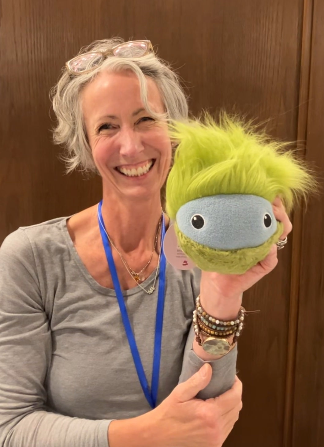 Mimbleball Gabe Sweetest Friend: 5" plush, washable therapy tool for immediate laughter, connection, calm, comfort, & emotional regulation