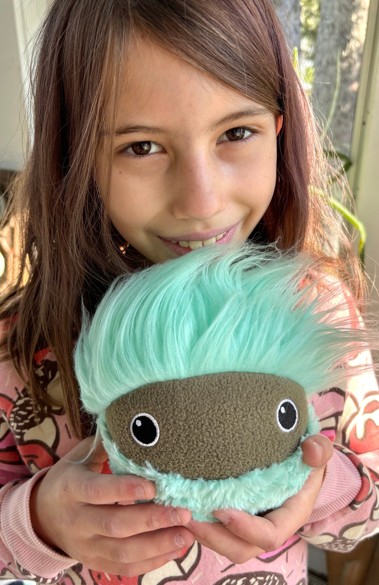 Mimbleball Theo Coolest Friend: 5" plush, washable therapy tool for immediate laughter, connection, calm, comfort, & emotional regulation