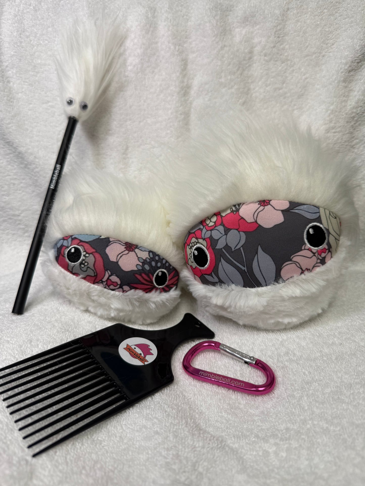 Mini Ivie 3.5" Loveliest Friend Mimbleball: plush, washable therapy tool for immediate laughter, connection, calm, comfort, & emotional regulation