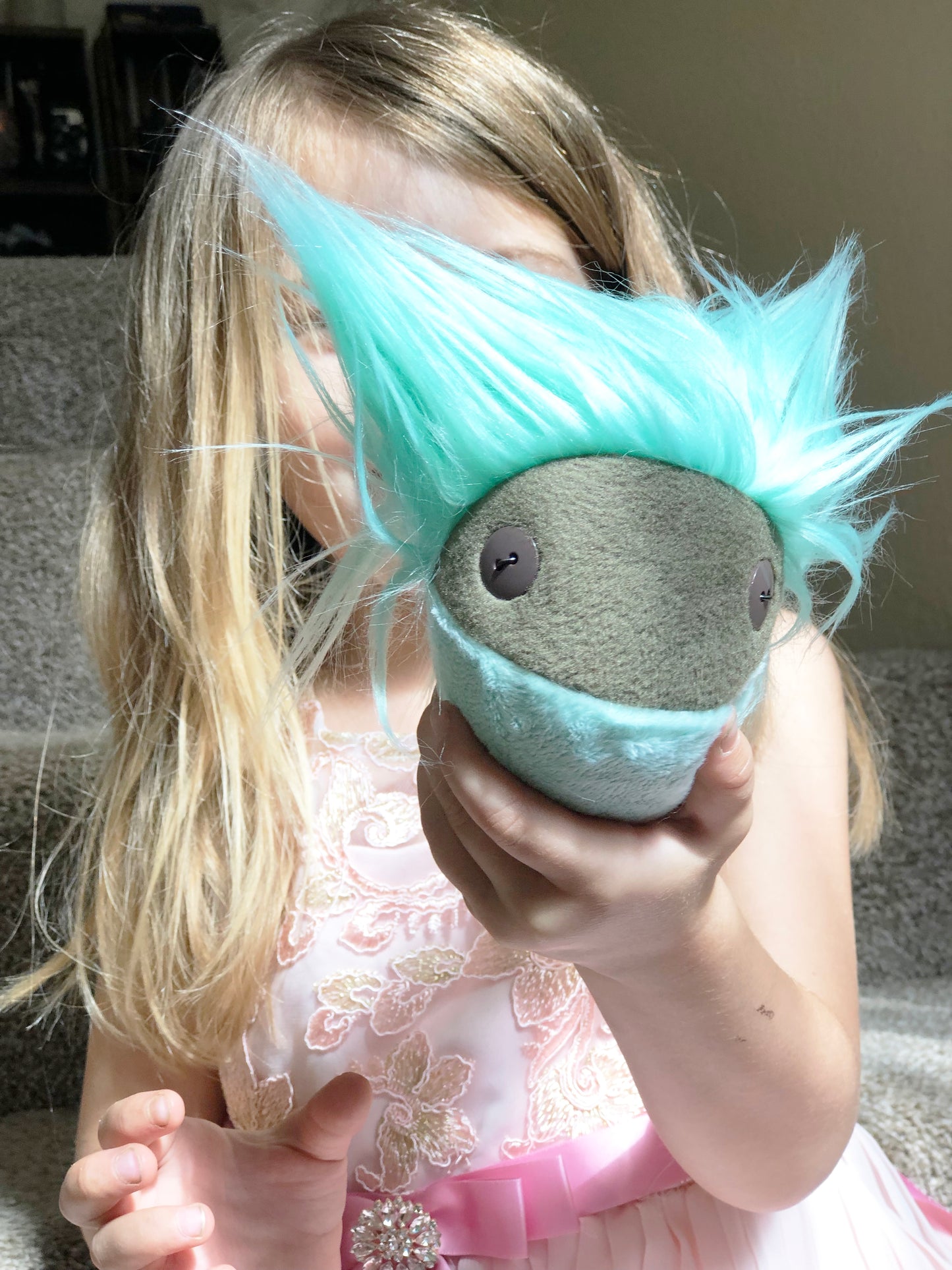 Mimbleball Theo Coolest Friend: 5" plush, washable therapy tool for immediate laughter, connection, calm, comfort, & emotional regulation
