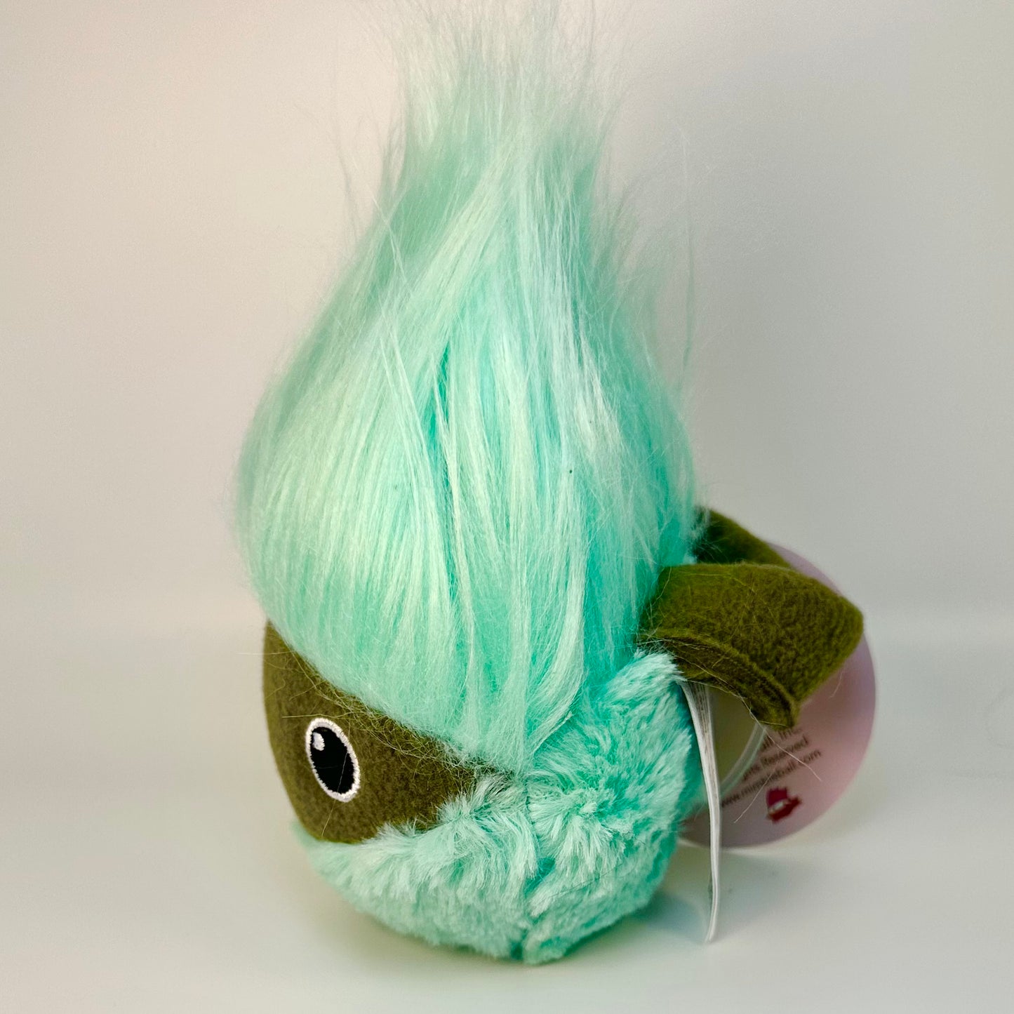 Mini Theo 3.5" Coolest Friend Mimbleball: plush, washable therapy tool for immediate laughter, connection, calm, comfort, & emotional regulation