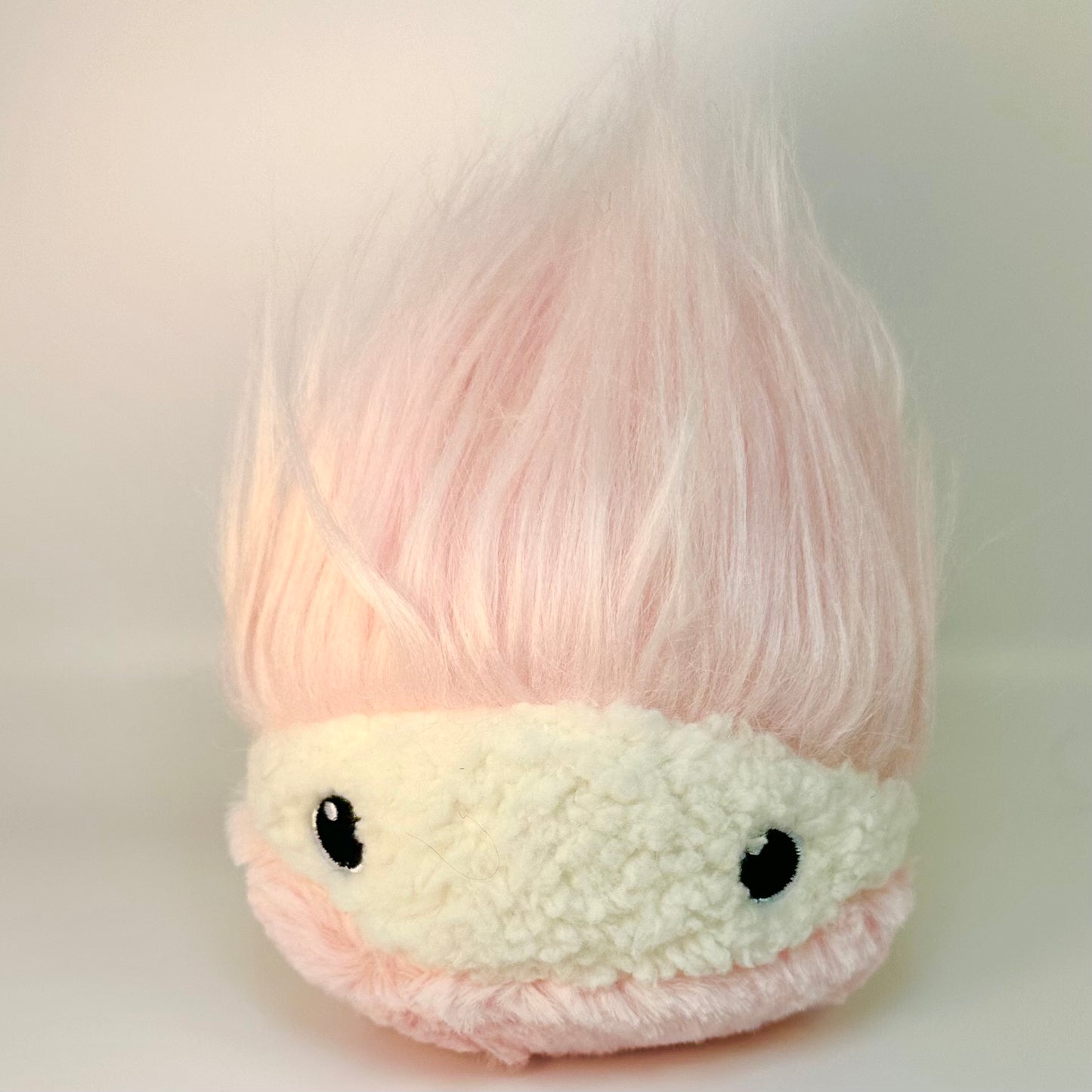 Mini Thimble 3.5" Pretty in Pink Mimbleball: plush, washable therapy tool for immediate laughter, connection, calm, comfort, & emotional regulation