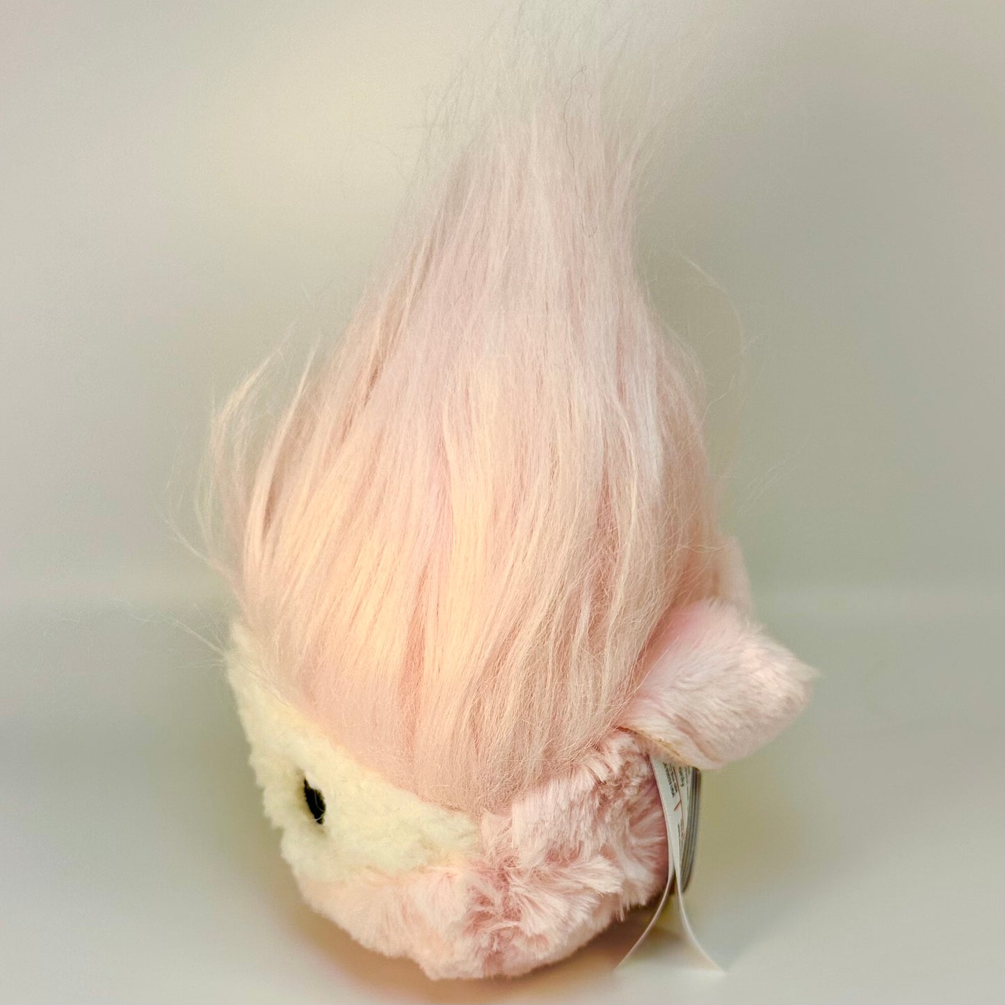 Mini Thimble 3.5" Pretty in Pink Mimbleball: plush, washable therapy tool for immediate laughter, connection, calm, comfort, & emotional regulation