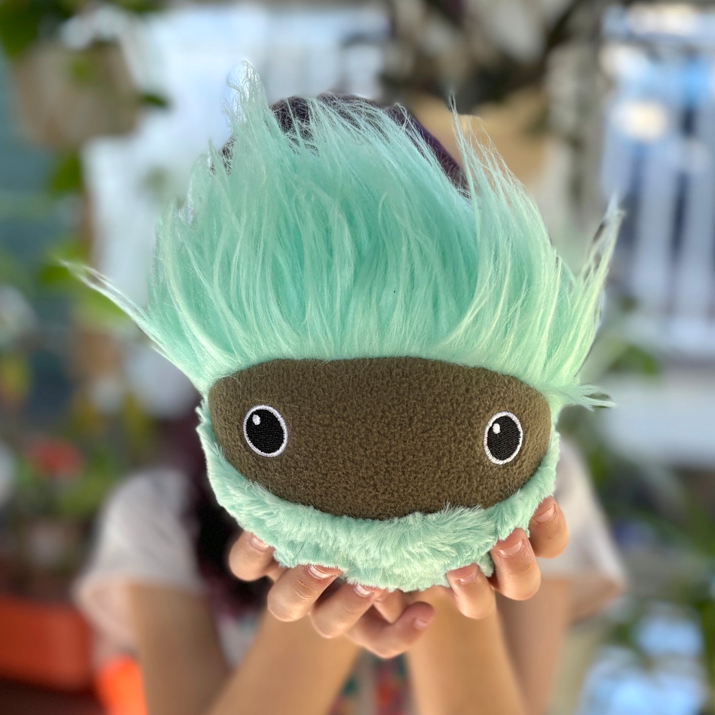 Mimbleball Theo Coolest Friend: 5" plush, washable therapy tool for immediate laughter, connection, calm, comfort, & emotional regulation