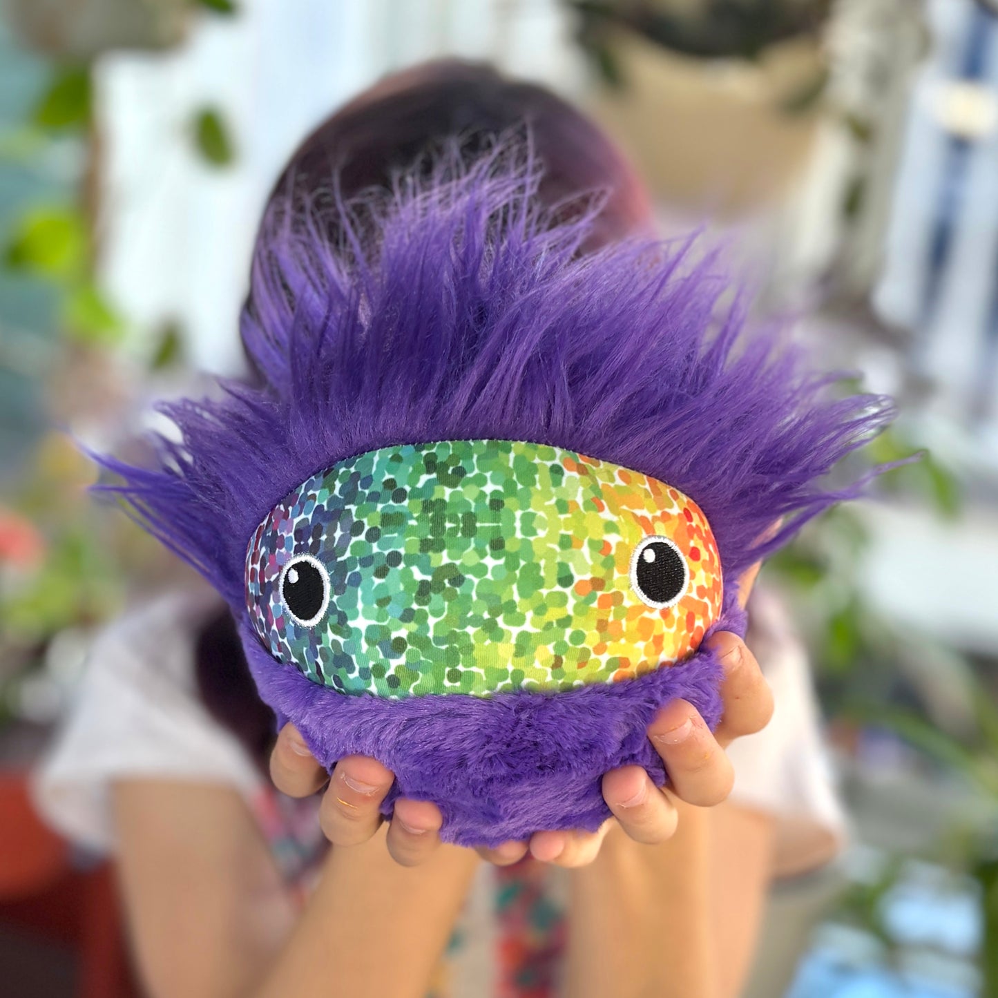 Mimbleball Vanessa: 5" Weighted, Fabulous Friend Mimbleball: plush, washable therapy tool for immediate laughter, connection, calm, comfort, & emotional regulation