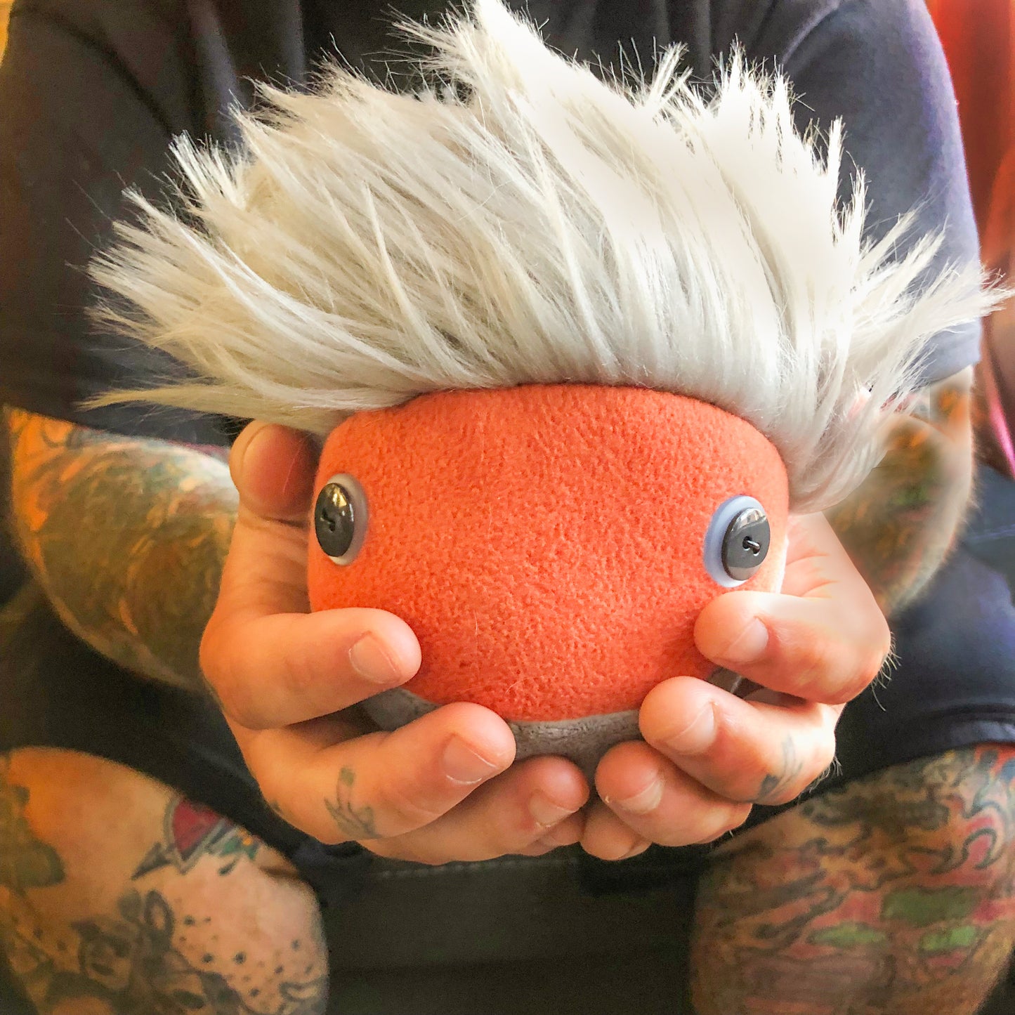 Mimbleball Ira Wisest Friend: 5" plush, washable therapy tool for immediate laughter, connection, calm, comfort, & emotional regulation