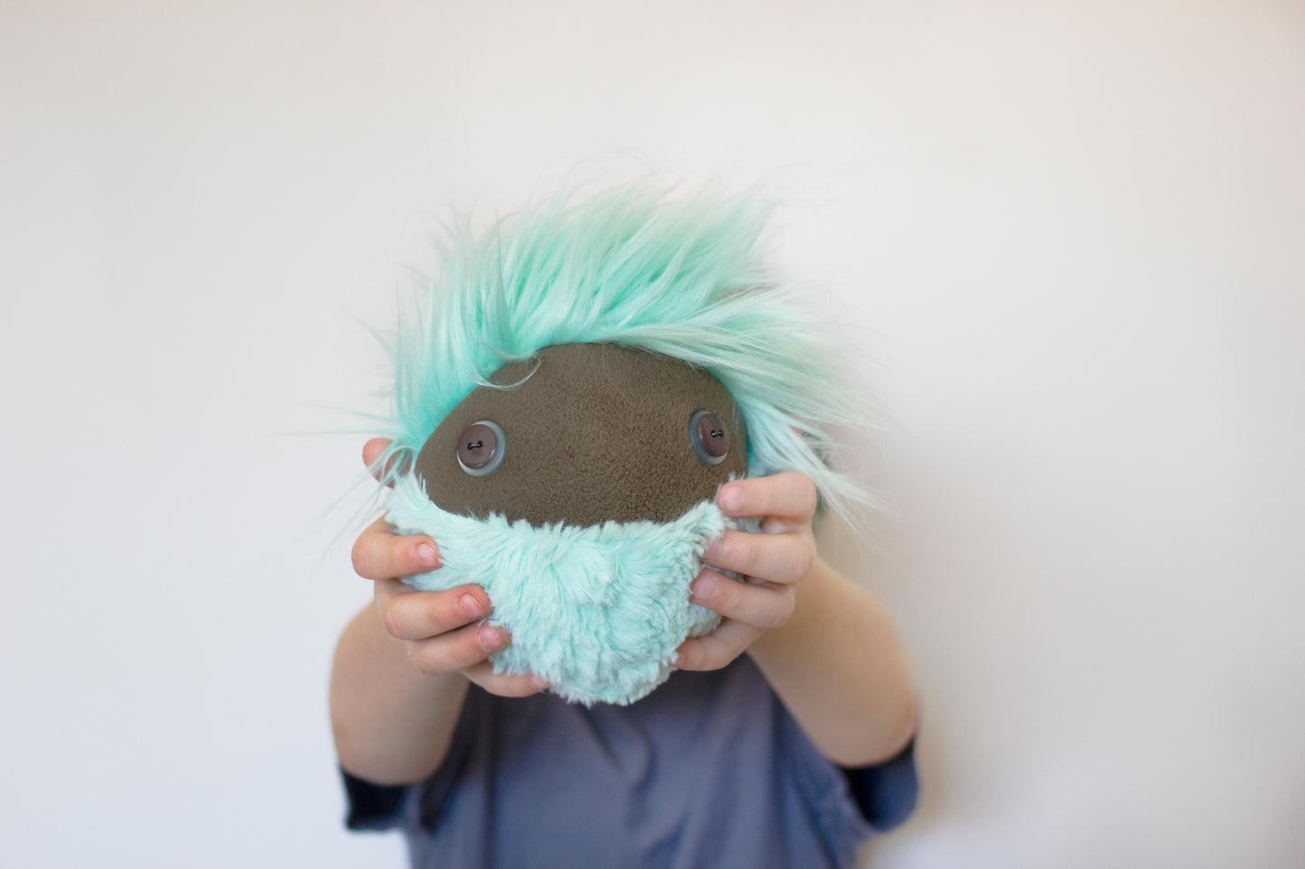 Mimbleball Theo Coolest Friend: 5" plush, washable therapy tool for immediate laughter, connection, calm, comfort, & emotional regulation