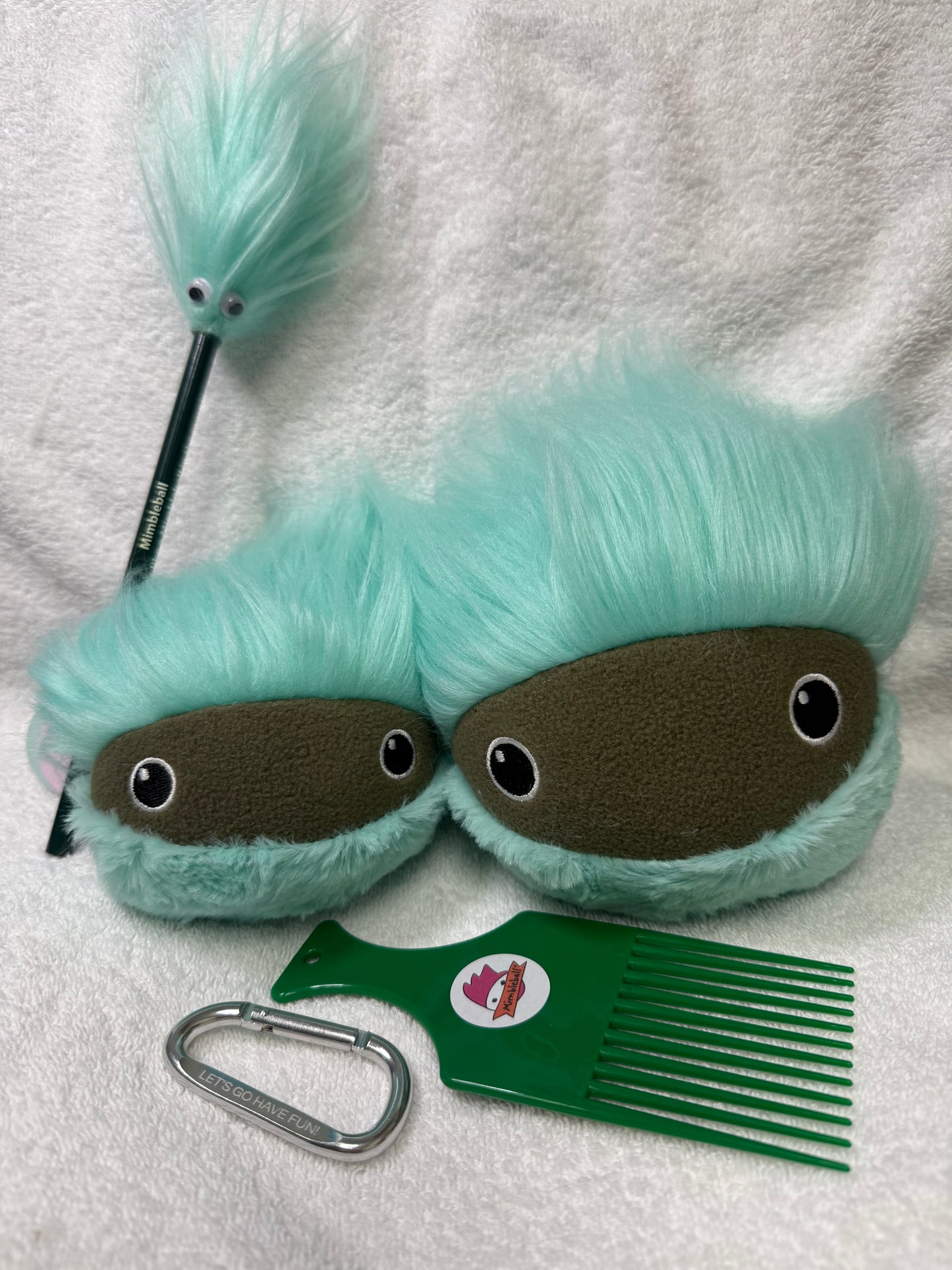 Mimbleball Theo Coolest Friend: 5" plush, washable therapy tool for immediate laughter, connection, calm, comfort, & emotional regulation