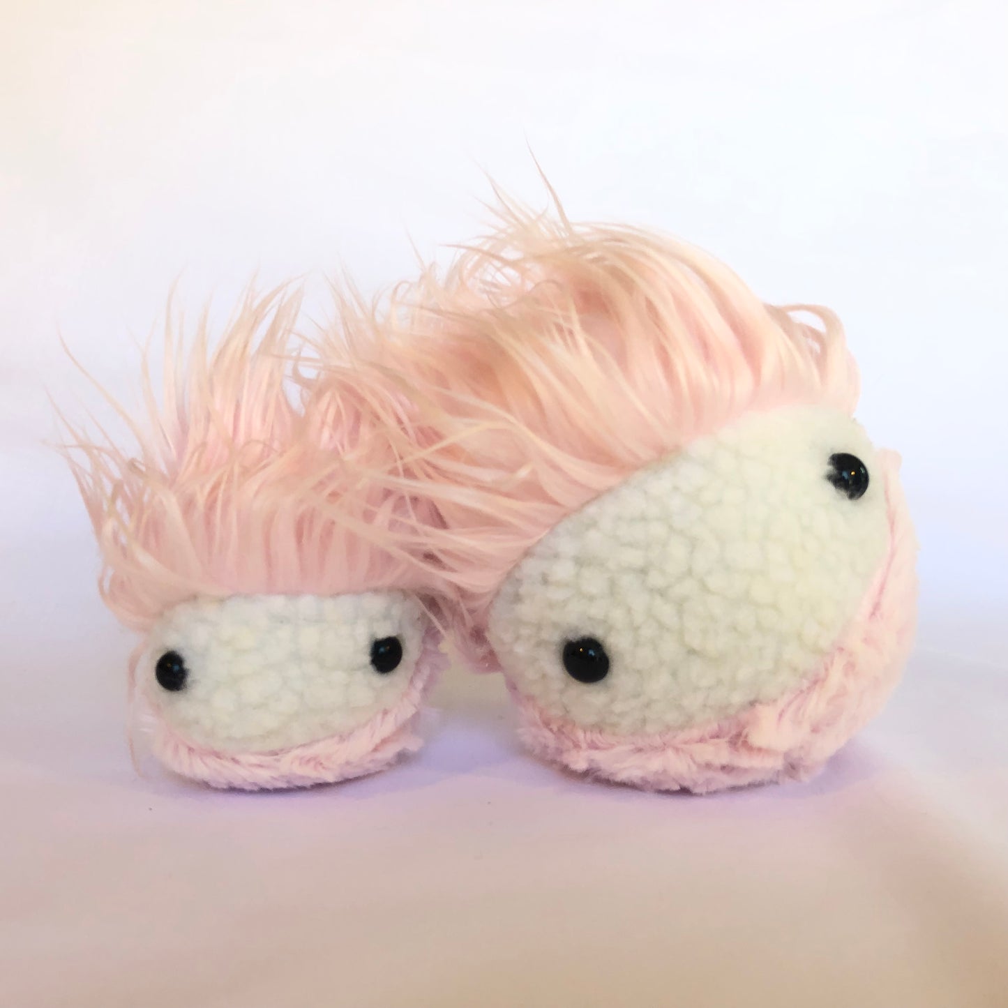 Mini Thimble 3.5" Pretty in Pink Mimbleball: plush, washable therapy tool for immediate laughter, connection, calm, comfort, & emotional regulation